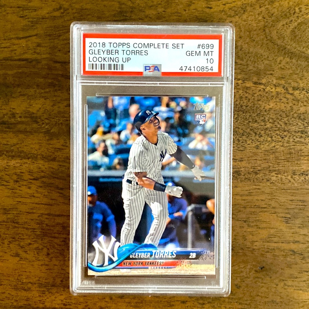 PSA 10 Gem Mint #699 2018 Rookie Gleyber Torres